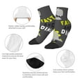 thumbnail image 5 of Rateoe Cute Dinosaur Pattern Quarter Crew Socks,Toe Seamed Ankle Socks,Cotton Cushioned Breathable Athletic Crew Sports Socks, 5 of 7