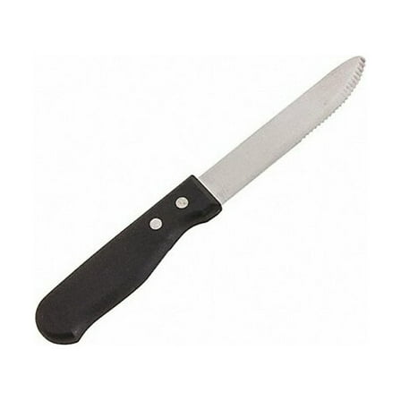 Crestware Steak Knife,5 in. L,Plastic Handle,PK12 SKJP
