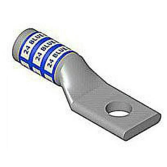 Thomas & Betts 60150, Compression Cable Lug, Al Long Brl 4/0 1/2B Wht, 1 PC