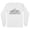 White, variant on Skyline Indianapolis Indiana Long Sleeve Shirt Unisex Medium White