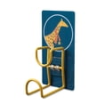 thumbnail image 2 of Wall Hook Washbasin Holder Collapsible Double Layer Storage Hanger Traceless Cartoon Patterns Suction Cup Bathroom Kitchen Animal 1, 2 of 9