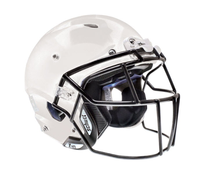SCHUTT YOUTH VENGEANCE Z10 White Football Helmet - Large +FAST SHIPPING!