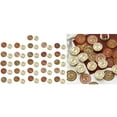 thumbnail image 2 of MesaSe Sealing Wax Stamp Letter Series Wax Seal Stamp for Christmas Card Decorations, 2 of 21