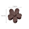 thumbnail image 3 of Ndcxsfigh Pinza Pelo Con Forma Mini para Mujer Garra Accesorios para La Cabeza (café), 3 of 6