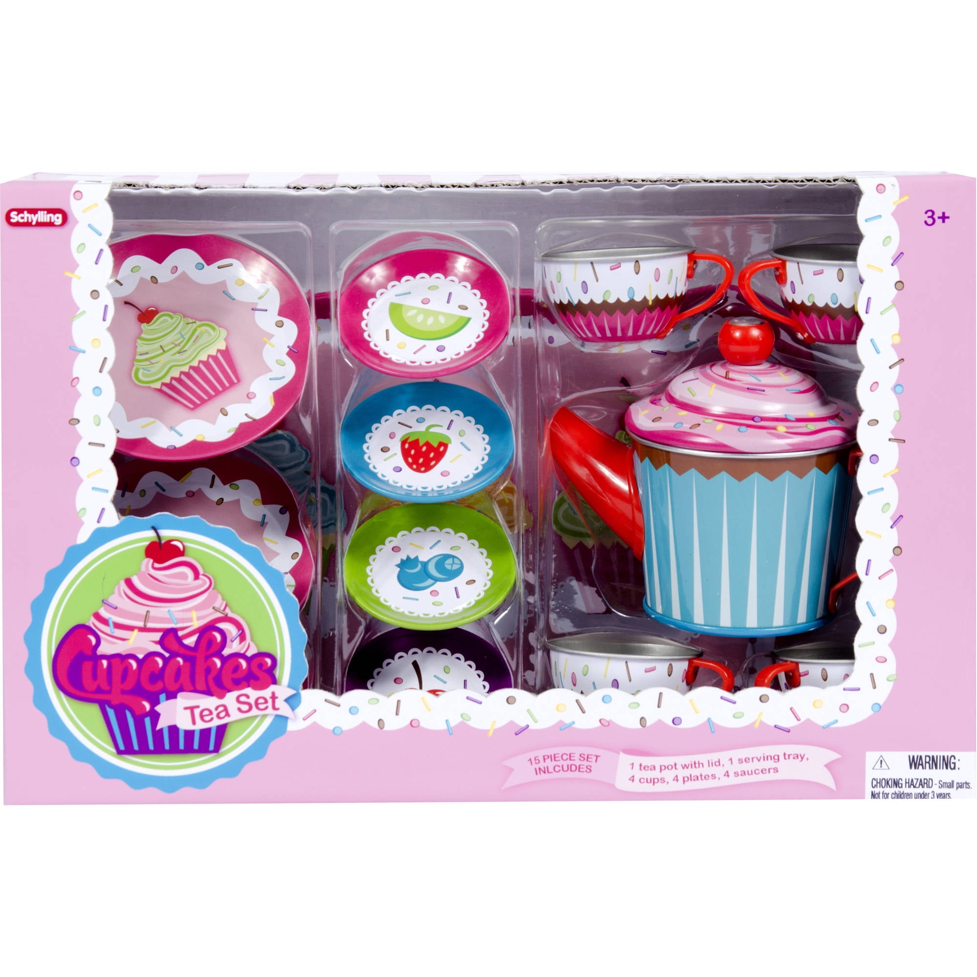 cupcake tea set