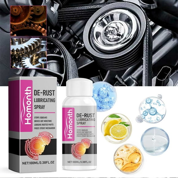 TopLLC Rust Remover Metal Rust Remover Oil Lubricant Cleaner 100ml Rust Remover