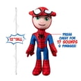 thumbnail image 6 of Marvel’s Spidey and His Amazing Friends - Feature Plush Spidey Secret Hero Reveal - 12 inch Plush with Sounds, 6 of 7