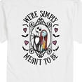 thumbnail image 3 of The The Nightmare Before Christmas - We're Simply Meant To Be - Men's Short Sleeve Graphic T-Shirt, 3 of 5