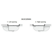 Compack 180 - Folding Door Hardware Set