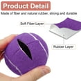 thumbnail image 3 of Uxcell 2 Pcs Precut Walkers Tennis Balls, Universal Precut Glide Ball Walkers Accessories Glides for Furniture Legs and Floor Protection, Purple, 3 of 6