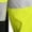 Fluorescent Green, variant on Men Adults Hi Vis Work Jacket Reflective Fleece Safety Jacket with Pockets High Visibility Outdoor Work Coat Orange M