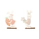 thumbnail image 1 of 2 Uds Lindo De Pie De Pascua Decoración De Mesa De Madera Ligero Soledad Letrero de mesa, 1 of 10