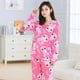thumbnail image 1 of Pijamas de manga larga para mujer, conjunto de ropa de casa informal de gran tamaño, sección delgada, otoño e invierno, primavera y otoño, nuevo, 1 of 4