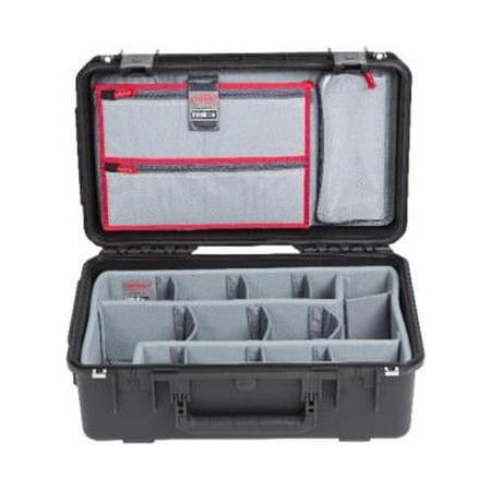 UPC: 0789270999091 | SKB 3I-2011-8DL iSeries 3i-2011-8 Case with Think Tank Designed Photo Dividers & Lid Organizer  Black