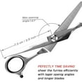 thumbnail image 5 of FACEGA Dog Grooming Scissors,Grooming Curved Dog Scissors,Professional Dog Grooming Kit Essential, 5 of 5