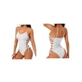 thumbnail image 3 of Traje de Baño de una Pieza para Mujer Traje de Baño de una Pieza con Abertura Alta para Mujer Traje de Baño de una Pieza S, 3 of 6