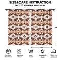 thumbnail image 2 of Blackout Kids Curtains,Boho Bohemia Geometric Line Art Childrens Insulated Curtains Set Of 2,Bedroom Essentials,Toddler Room Decor 52"x84"(132x213cm), 2 of 4