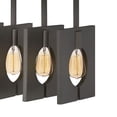 thumbnail image 5 of 41315BGR Hinkley Lighting Ludlow - 8 Light Linear Chandelier in Transitional-Modern-Scandinavian Style - 37.25 Inches Wide by 22 Inches High-Brushed, 5 of 9