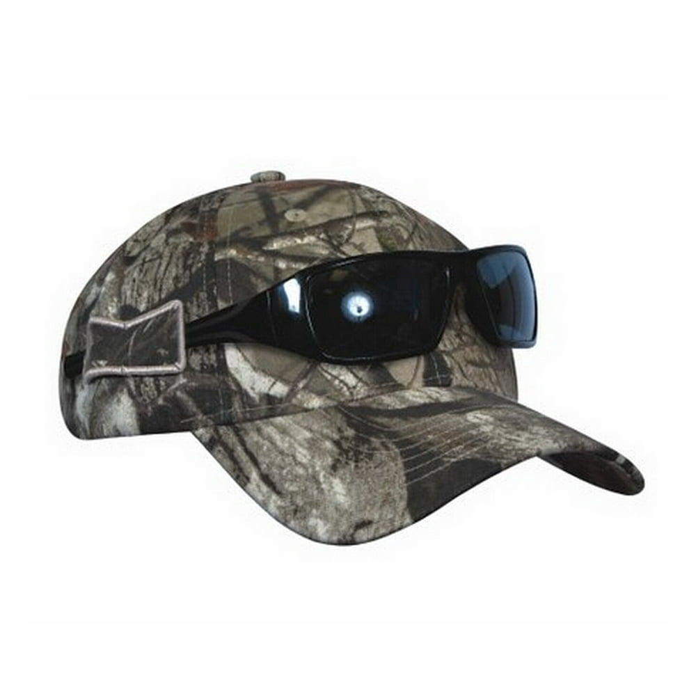 KC Caps Men's Camo Hunting Hat with OptiGrab Sunglasses Holder [US