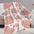 thumbnail image 5 of EUDIDV Romantic Presents Valentine's Day Blanket Love Flannel Blanket Flannel Digital Printing Conditioning Blanket Nap Cover Blanket 29.52x39.37in Valentine's Decor, 5 of 6
