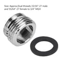 thumbnail image 3 of LYUMO Kitchen Faucet Diverter Valve Adapter Kitchen Sink to Garden Hose Adapter, Faucet Diverter Valve Adapter,Kitchen Faucet Adapter, 3 of 8
