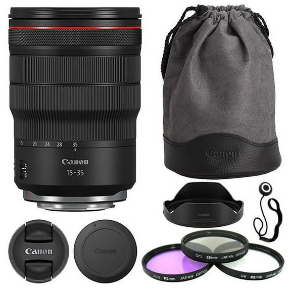 Canon RF 15-35mm f/2.8L IS USM Lens   Deluxe Accessory Kit - International Version