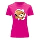 thumbnail image 3 of Playera Blusa Con Impresion De Oso Saliendo Del Pecho Ropa Para Mujer Color Fucsia Talla Mediana Marca Emil SaEs, 3 of 4