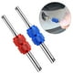 thumbnail image 3 of BESTOMZ 2 piezas profesional herramienta de reparación de instalador de herramienta de eliminación de núcleo de vástago de válvula de neumático de coche (rojo y azul), 3 of 4