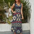 thumbnail image 2 of Bohemian Pattern Vestido Sin Mangas Para Mujer, Traje De, Ropa De Cumpleaños, Verano, 2 of 5