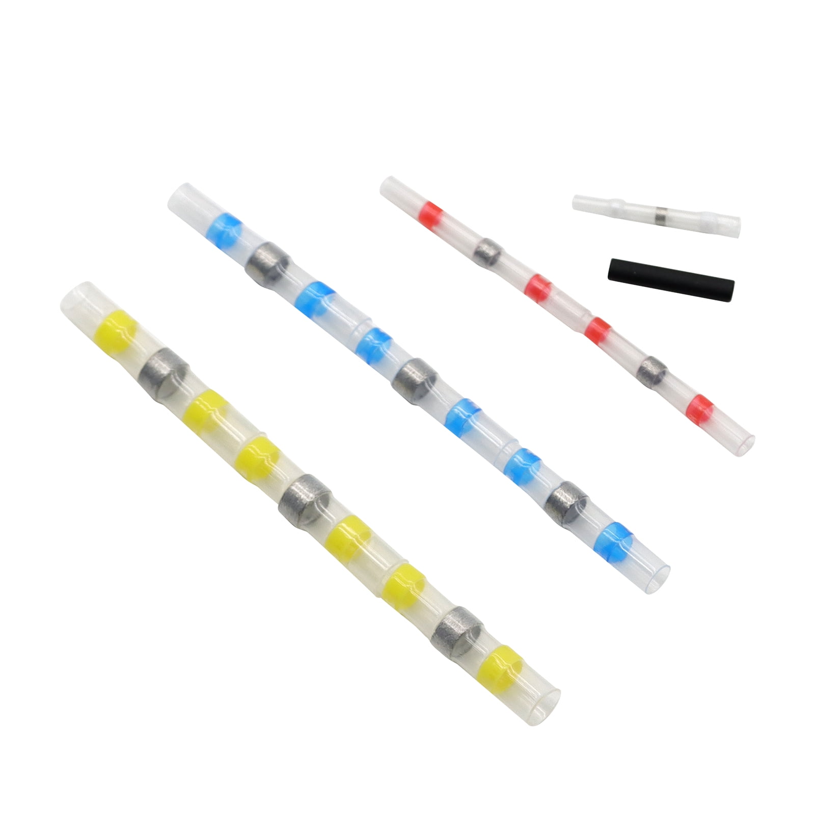 1000PCS Waterproof Solder Stick Seal Sleeve Heat Shrink Butt Wire Connectors Kit