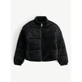 thumbnail image 4 of Justice Girls Mock Neck Jacket, Sizes XS - XL, 4 of 5