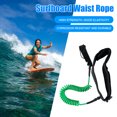 thumbnail image 2 of Correa de tabla de seguridad Correa de surf en espiral ajustable para tablas de paddle stand JShteea El nuevo, 2 of 9
