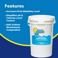 In The Swim Alkalinity Increaser pH Balancer & Chemical Increase for Pools, 100 Sodium