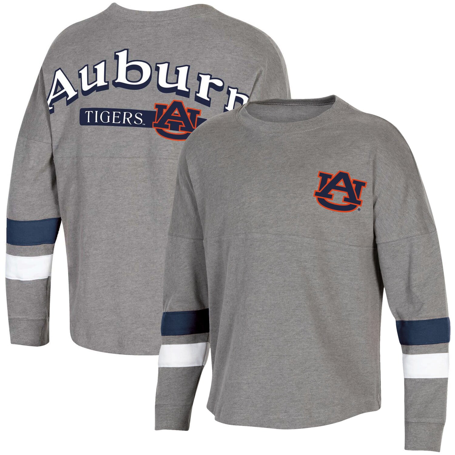 Women's Heathered Charcoal Auburn 