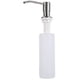 thumbnail image 4 of Dispensador de jabón para fregadero o dispensador de loción para fregadero de cocina, níquel cepillado, barra dispensadora de jabón para fregadero, 4 of 5