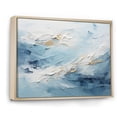 thumbnail image 2 of Designart "Antartica modern Tundra Bold II" Modern Floater Framed Canvas Wall Art, 2 of 7
