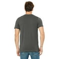thumbnail image 2 of BELLA+CANVAS T-Shirt Jersey à Col en V pour Homme, P, Asphalt, 2 of 3