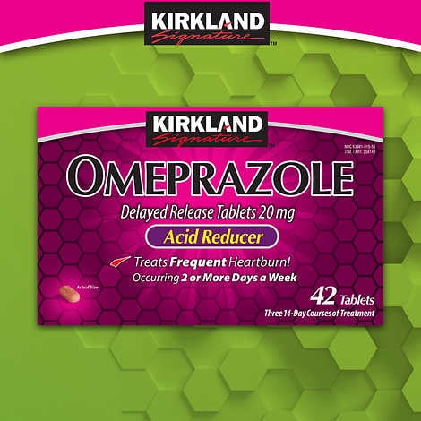 KS Heartburn OTC Omeprazole 20 mg., 42 Tablets