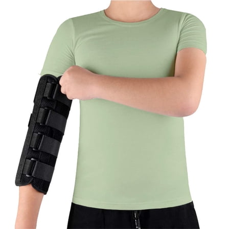 Elbow Brace for Cubital Tunnel Syndrome - Nighttime Splint for Ulnar Nerve Support, Tennis Elbow Pain Relief, Adjustable Stabilizer for Comfortable Sleep (Medium)