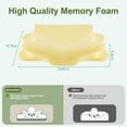 thumbnail image 3 of MOONORAH Cooling Bed Pillow for Neck & Shoulder Pain Relief, Cervical Support Comfort Pillow for Side Back Stomach Sleeper, Ergonomic Enhancing Contour Memory Foam Pillows for Sleeping, 3 of 6