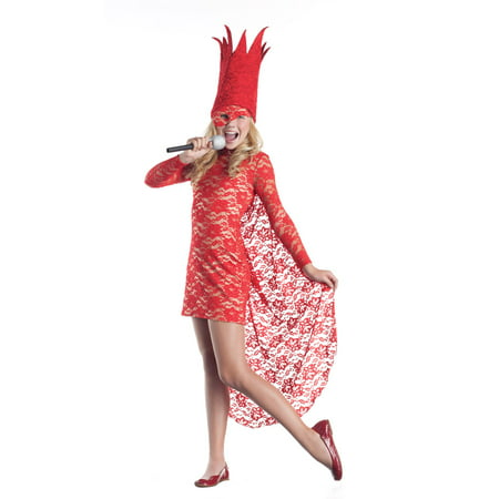 Child Pop Star Red Lace Pop Star Costume by Party King