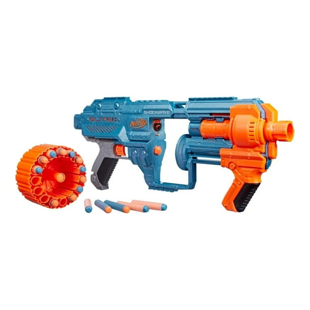 Dardos Nerf Elite Shockwave Pistola Nerf Tambor Pistolas Nerf Nerf