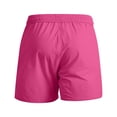 thumbnail image 5 of Hurxie Men's Athletic Running Shorts Gym Workout 7"/9"/5" Quick Dry Lightweight Sports Basketball Tennis Zipper Pockets Hot Pink,L, 5 of 6