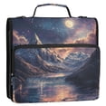 thumbnail image 5 of FORMRS Zipper Binder with Shoulder Strap 2-inch Ring 500 Sheet Capacity File Bag, Ethereal Mountain, 5 of 5