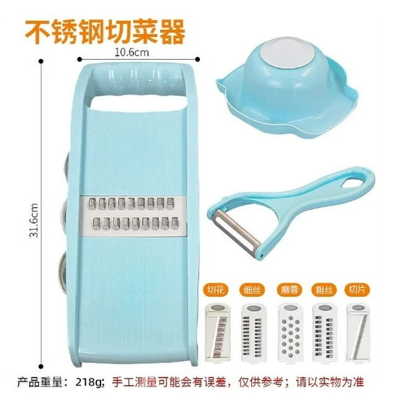 5 in 1 Multi-Functional Vegetable Chopper Onion Chopper Food Chopper Kitchen Mandoline Slicer Veggie Dicer Cutter