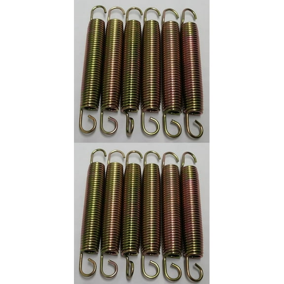 Replacement Plum Trampoline 7-inch Springs (12-Pieces)