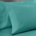 thumbnail image 4 of Superior Cotton Blend 600 Thread Count Pillowcase Set of 2, Standard Size, Teal, 4 of 4