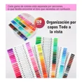thumbnail image 2 of Marcadores Plumones 120 Colores Doble Punta Pincel Dibujo, 2 of 6