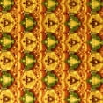 thumbnail image 1 of Ahgly Company Machine Washable Indoor Square Oriental Yellow Modern Area Rugs, 7' Square, 1 of 4