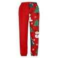 thumbnail image 5 of XQYLOS Kids Athletic Christmas Sweatpants Straight Elastic Waist Joggers Gym Pants for Boys Girls 3-14 Years, 5 of 6